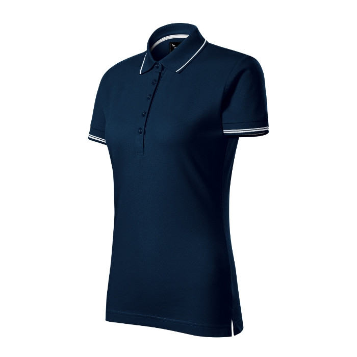 Polo femme Perfection plain 253 - bleu marine
