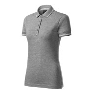 Polo femme Perfection plain 253 - gris chiné foncé