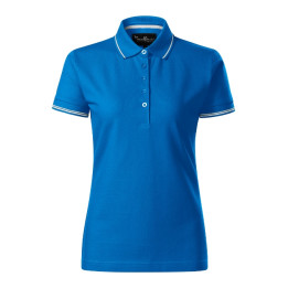 Polo femme Perfection plain 253 - bleu tuba