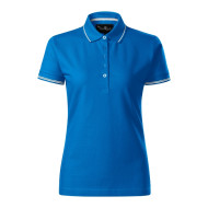 Polo femme Perfection plain 253 - bleu tuba