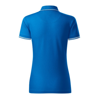 Polo femme Perfection plain 253 - bleu tuba