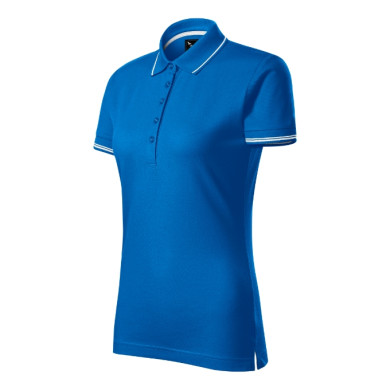 Polo femme Perfection plain 253 - bleu tuba