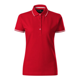 Polo femme Perfection plain 253 - formula red