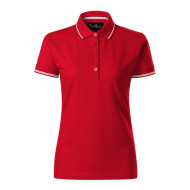 Polo femme Perfection plain 253 - formula red