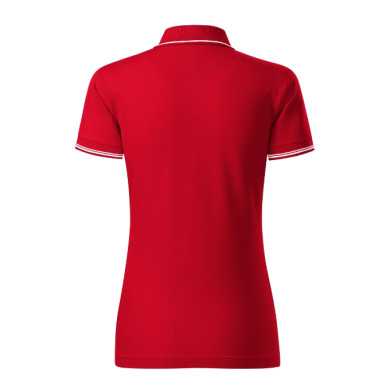 Polo femme Perfection plain 253 - formula red