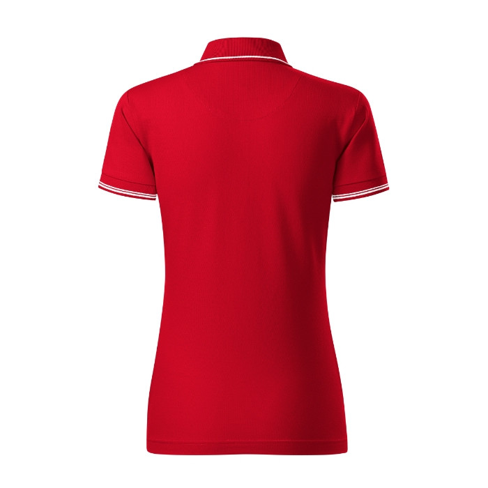 Polo femme Perfection plain 253 - formula red