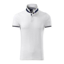 Polo homme Collar Up 256 - blanc