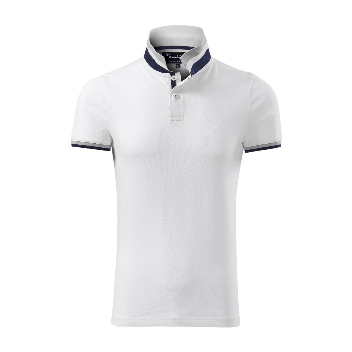 Polo homme Collar Up 256 - blanc