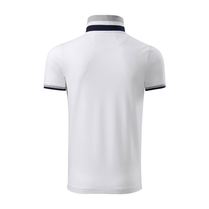 Polo homme Collar Up 256 - blanc