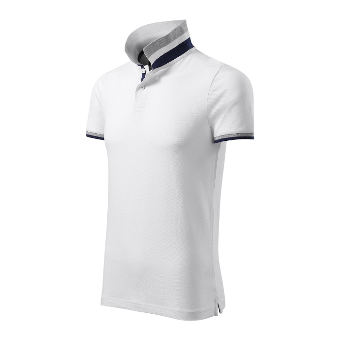 Polo homme Collar Up 256 - blanc