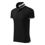 Polo homme Collar Up 256 - noir