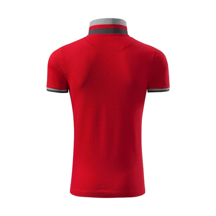 Polo homme Collar Up 256 - formula red