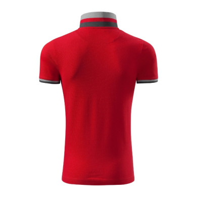 Polo homme Collar Up 256 - formula red