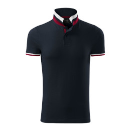Polo homme Collar Up 256 - dark navy