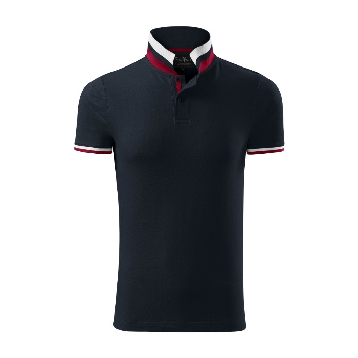 Polo homme Collar Up 256 - dark navy