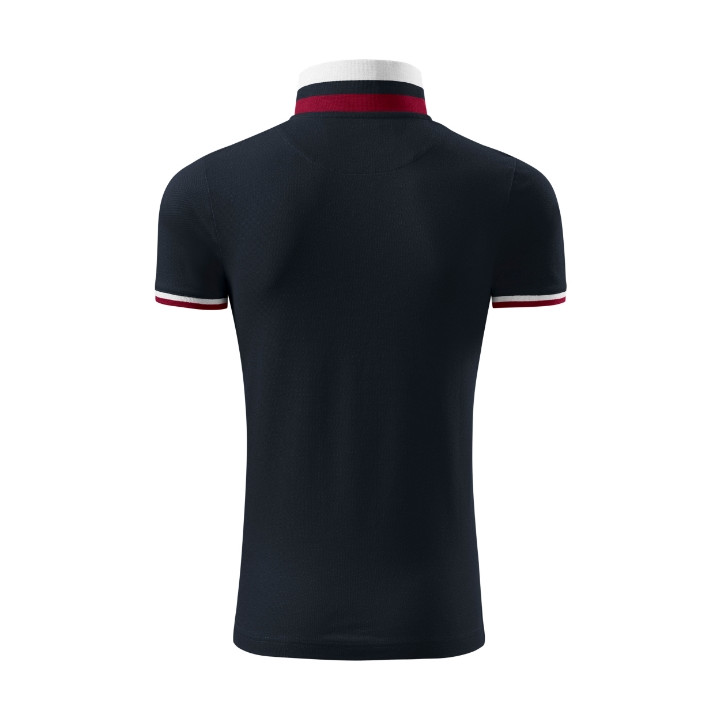Polo homme Collar Up 256 - dark navy