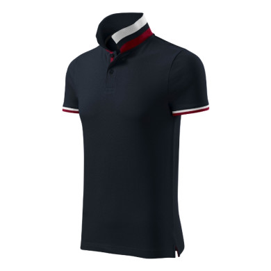 Polo homme Collar Up 256 - dark navy