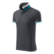 Polo homme Collar Up 256 - light anthracite