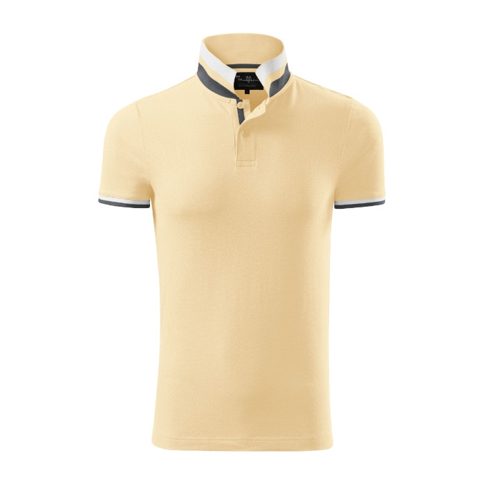 Polo homme Collar Up 256 - bourbon vanilla