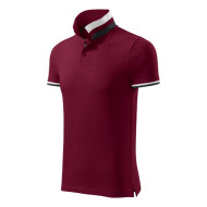 Polo homme Collar Up 256 - garnet