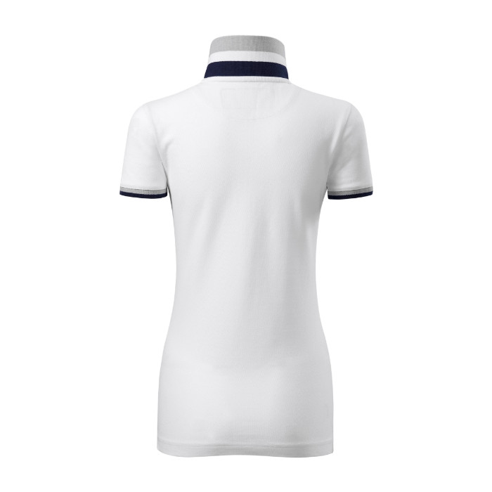 Polo femme Collar Up 257 - blanc