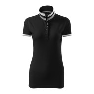 Polo femme Collar Up 257 - noir