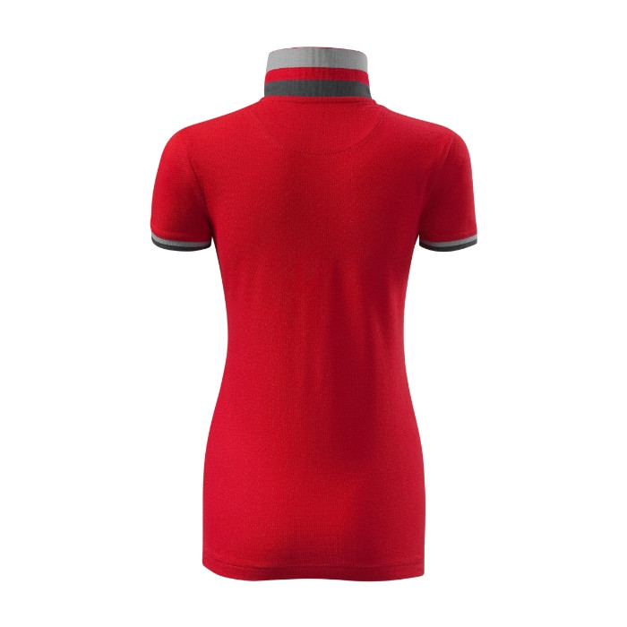 Polo femme Collar Up 257 - formula red