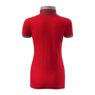 Polo femme Collar Up 257 - formula red