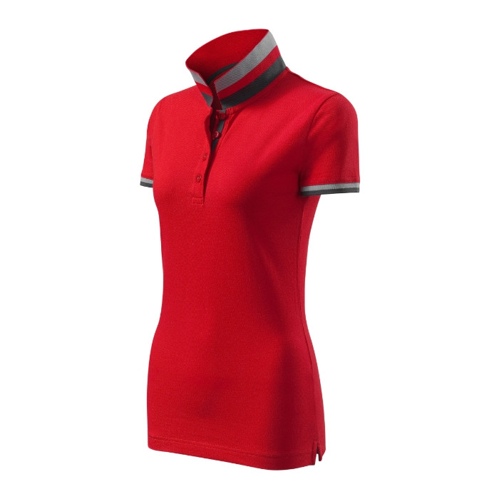 Polo femme Collar Up 257 - formula red