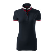 Polo femme Collar Up 257 - dark navy
