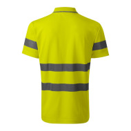 Polo unisex HV Runway 2V9 - jaune fluorescent