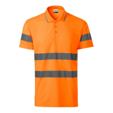 Polo unisex HV Runway 2V9 - orange fluorescent