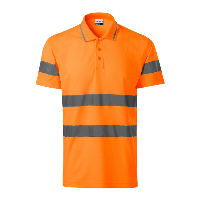Polo unisex HV Runway 2V9 - orange fluorescent