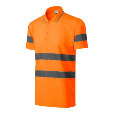 Polo unisex HV Runway 2V9 - orange fluorescent