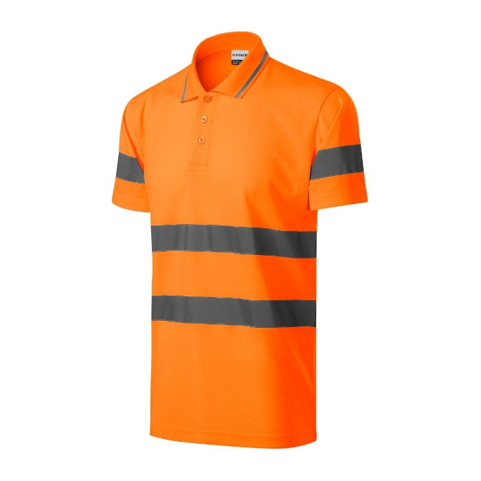 Polo unisex HV Runway 2V9 - orange fluorescent