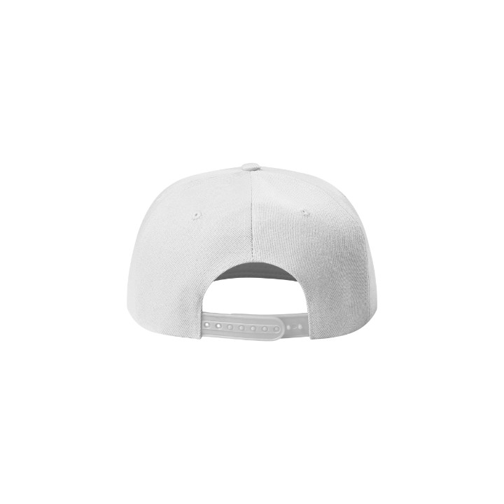 Casquette unisex Rap 5P 301 - blanc