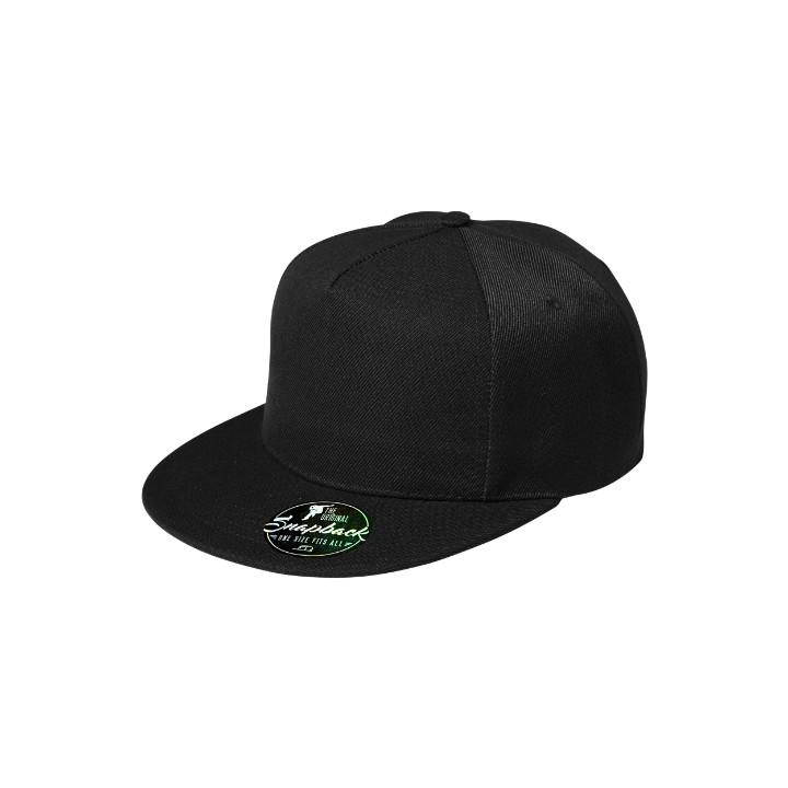Casquette unisex Rap 5P 301 - noir