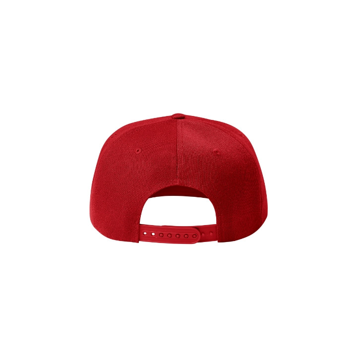 Casquette unisex Rap 5P 301 - rouge