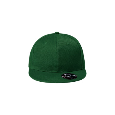 Casquette unisex Rap 6P 302 - vert bouteille