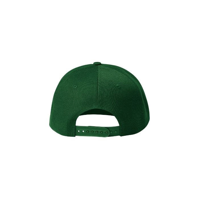 Casquette unisex Rap 6P 302 - vert bouteille