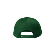 Casquette unisex Rap 6P 302 - vert bouteille