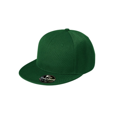 Casquette unisex Rap 6P 302 - vert bouteille