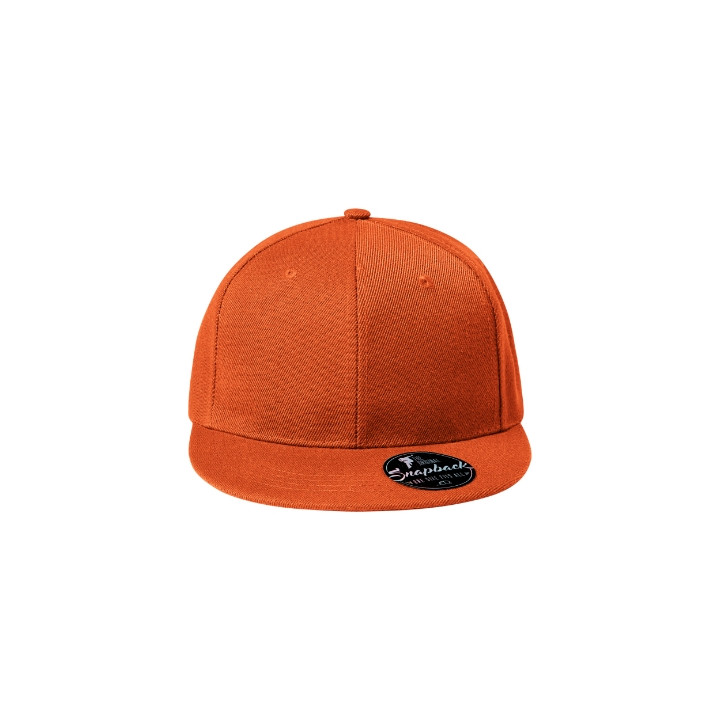 Casquette unisex Rap 6P 302 - orange