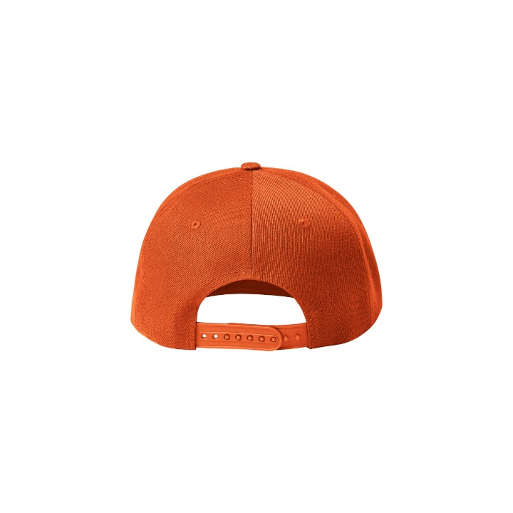 Casquette unisex Rap 6P 302 - orange