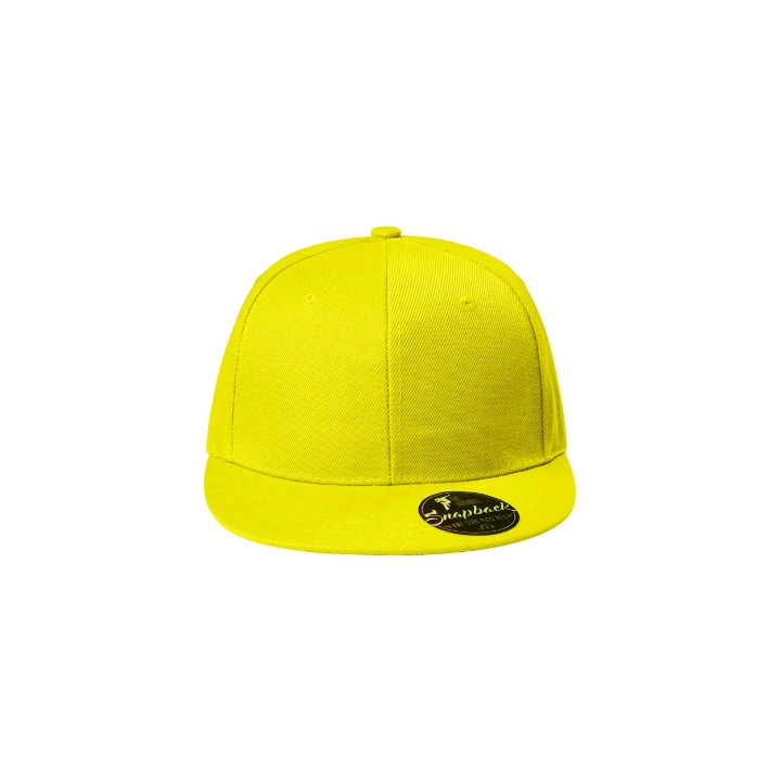 Casquette unisex Rap 6P 302 - jaune citron