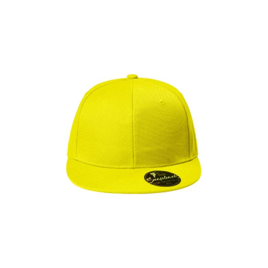 Casquette unisex Rap 6P 302 - jaune citron