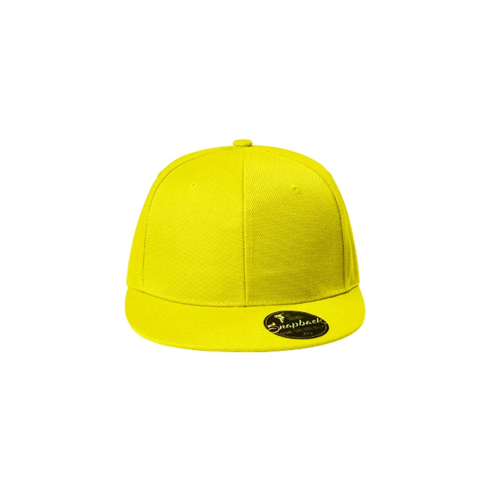 Casquette unisex Rap 6P 302 - jaune citron
