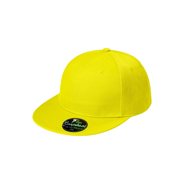 Casquette unisex Rap 6P 302 - jaune citron