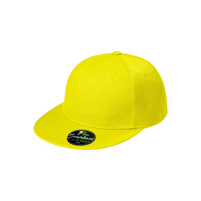 Casquette unisex Rap 6P 302 - jaune citron
