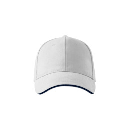 Casquette unisex Sandwich 6P 306 - blanc